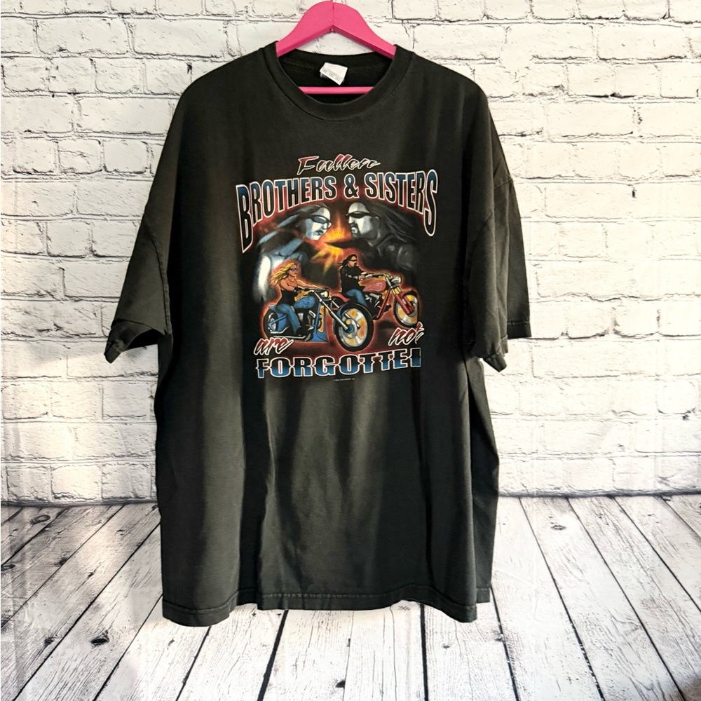 HARLEY DAVIDSON. Black graphic T-shirt. Size 3X